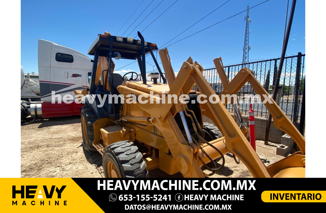 Maquinaria Pesada Retroexcavadora 2000 Case 580 L